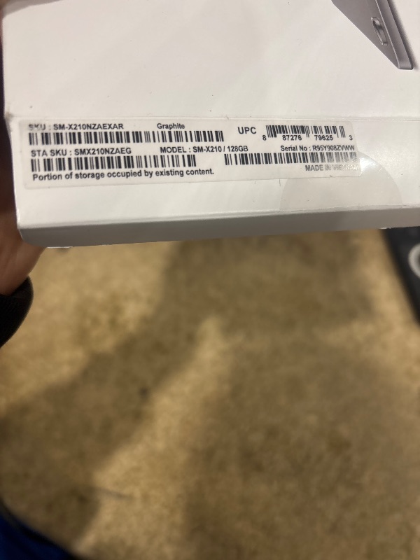 Photo 1 of **LOCKED** NON FUNCTIONAL** Samsung Galaxy Tab A9+ Plus 11” 128GB Android Tablet, Big Screen, Quad Speakers, Upgraded Chipset, Multi Window Display, Slim, Light, Durable, Kids Friendly Design, US Version, 2024, Graphite