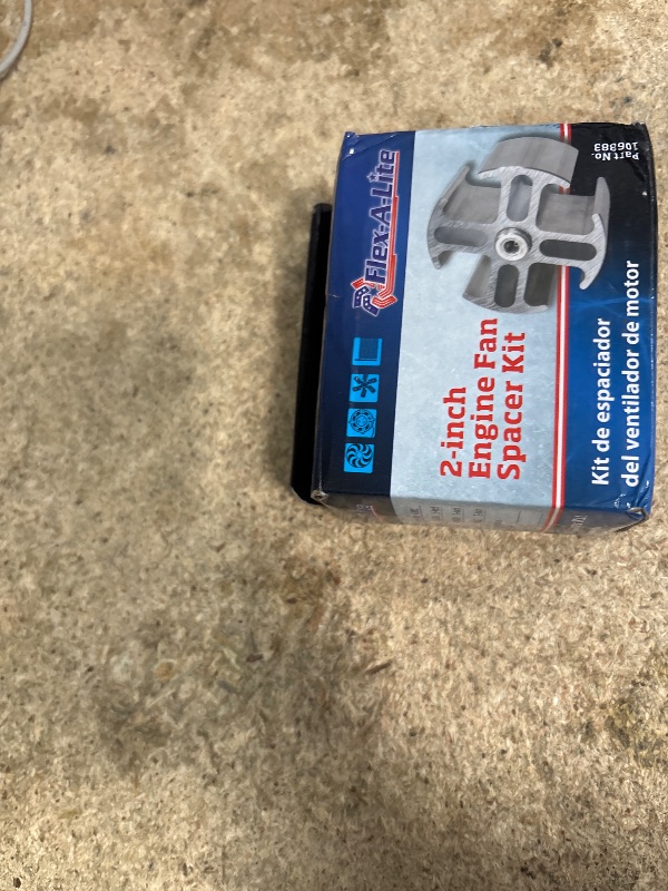 Photo 1 of 2 Inch Mill Finish Fan Spacer Kit, Fan Spacer (14556), Car Parts, Silver1069805826
