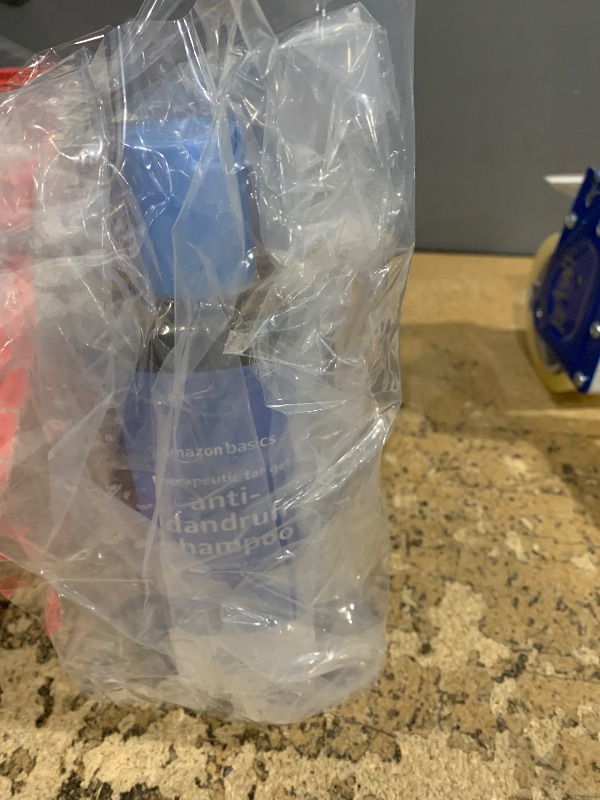 Photo 1 of Amazon Basics Therapeutic Plus Coal Tar Anti-Dandruff Shampoo 0.5% Coal Tar, 16 Fl Oz, Pack of 1