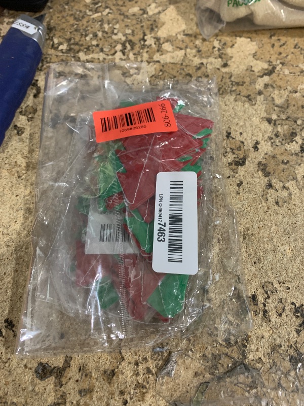 Photo 1 of 2-Pack Christmas Holiday Party Decoations Hanging Banner, 3D Christmas Wall Decorations Ornaments Decor Holiday Xmas Tree Paper Streamers for Home Office Classroom Indoor Outdoor Decor, Red Green