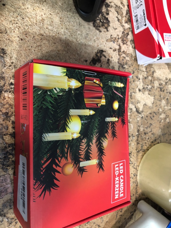 Photo 1 of 10 PCS LED Window Flameless Taper Candle, Battery Operated Christmas Tree Candle Lights with Remote Timer, Flickering Tree Candles Ideal for Christmas Garden Wedding Birthday Party Decoration