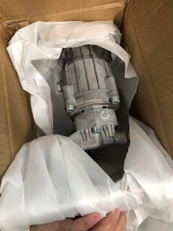 Photo 1 of ***(PARTS ONLY/ MAJOR DAMAGE/ NON FUNCTIONAL)***WOJET Pressure Washer Pump, 3/4" Shaft, 3400PSI 2.5GPM, Horizontal Power Washer Pump With Anti-seize, Self-Priming, Replacement Pressure Washer Pump Kit for Dewalt, Simpson, Craftsman, Honda, Generac