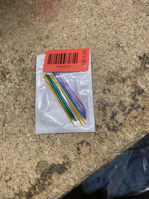 Photo 1 of 10Pcs Yarn Needle, Yarn Darning Tapestry Needle, Bent Needles for Crochet, Large Big Eye Weaving Needle, Tapestry Needle, Bent Needles, Bent Tapestry Needles, Wool Blunt Needles Needle
