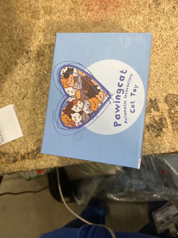 Photo 1 of ***(MISSING CHARGING CORD)***Pawingcat Remote Control Cat Toy Rechargeable Cat Mouse Toy Automatic Interactive Cat Toys for Indoor Cats Toy with 3-Speed Adjustment and 4 Directions