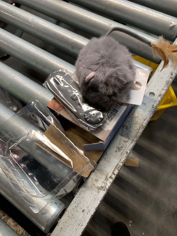 Photo 1 of ***(MISSING CHARGING CORD)***Pawingcat Remote Control Cat Toy Rechargeable Cat Mouse Toy Automatic Interactive Cat Toys for Indoor Cats Toy with 3-Speed Adjustment and 4 Directions