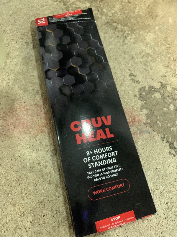 Photo 1 of (New) Work Comfort Orthotic Insoles - Anti Fatigue Shoe Insert Men Women - Low Arch Support - Shock Absorption - Foot Pain Relief - Work Boot Insoles (Black, XL)