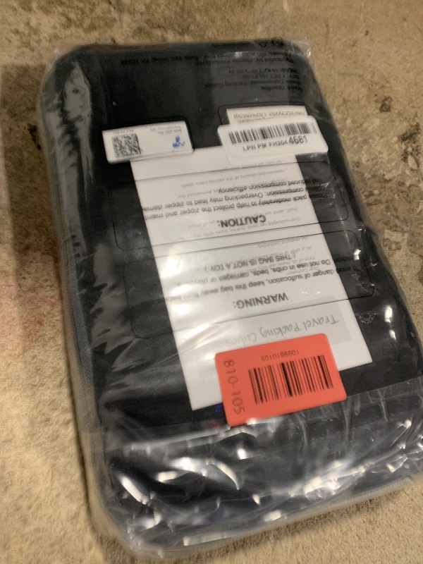 Photo 1 of 10 Set Compression Packing Cubes for Travel Essentials,Compressible Expandable Packing Cubes for Suitcase,OlarHike Luggage Organizer Bags for Travel,Handy Helper for Organizing Clothes(Black)