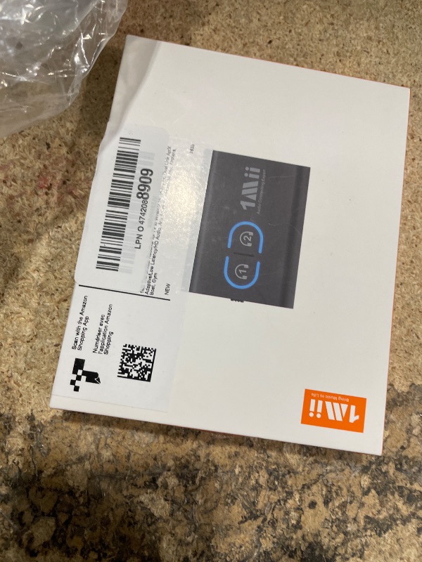 Photo 1 of 1Mii Bluetooth 5.3 Transmitter Receiver for TV to Wireless Headphones, Dual Link aptX Adaptive/Low Latency/HD Audio, Aux Bluetooth Audio Receiver Adapter for Home Stereo, Airplane, Boat, Gym