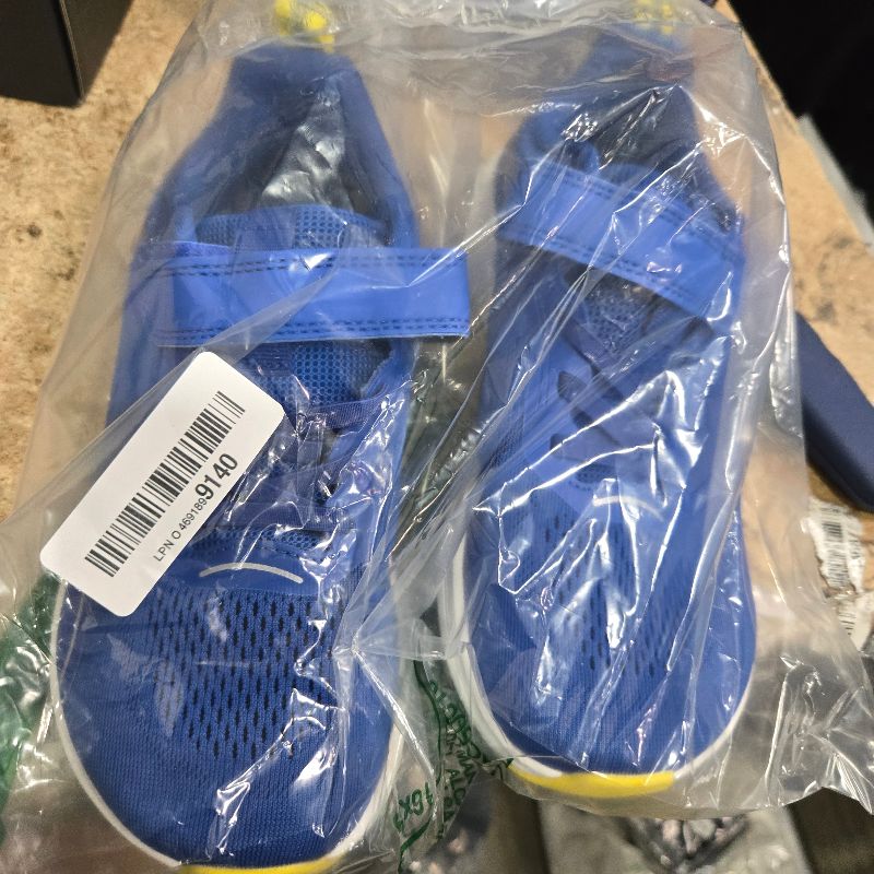 Photo 1 of ***MINOR DAMAGED - SEE NOTES/PICTURES***
WHITIN Boys Girls Wide Toe Box Running Shoes Zero Drop Width Sneaker Little Big Kids Size 4 Athletic School Basketball Tennis Footwear Blue 36