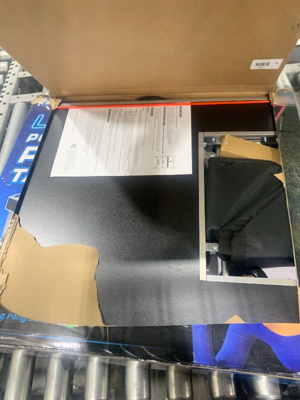 Photo 1 of  MinnARK Sports LED Portable Pong Table Folding Party Game Set for Tailgating and Outdoors 8-Foot Length
