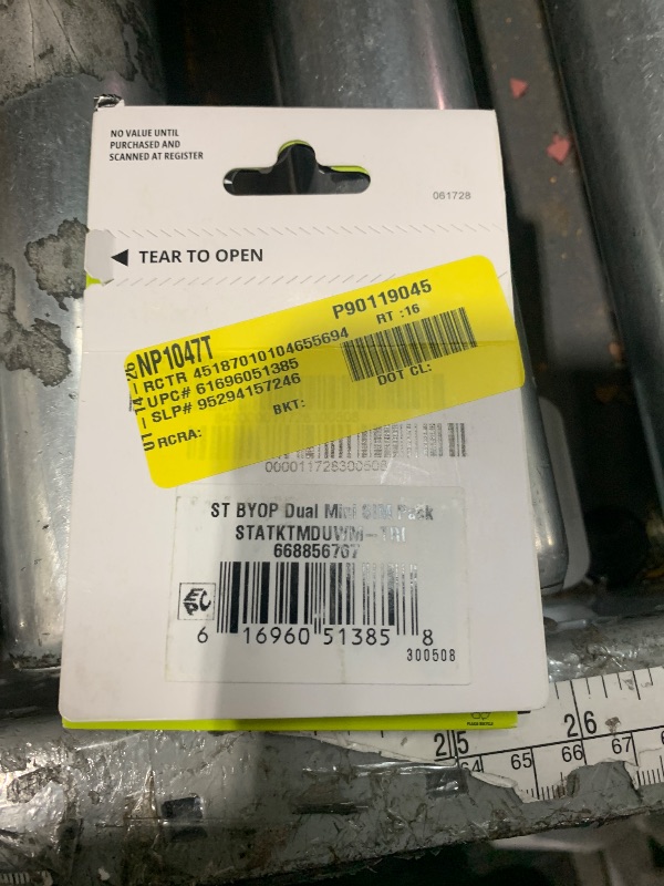 Photo 1 of 
Straight Talk Keep Your Own Phone SIM Kit No Airtime - Prepaid
