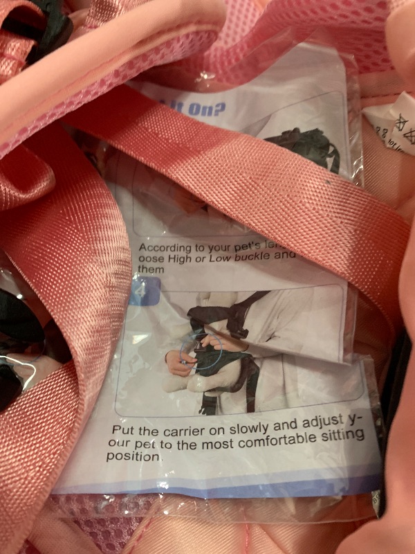 Photo 1 of *** READ COMMENTS***    baby hardness - pink FOR DOG