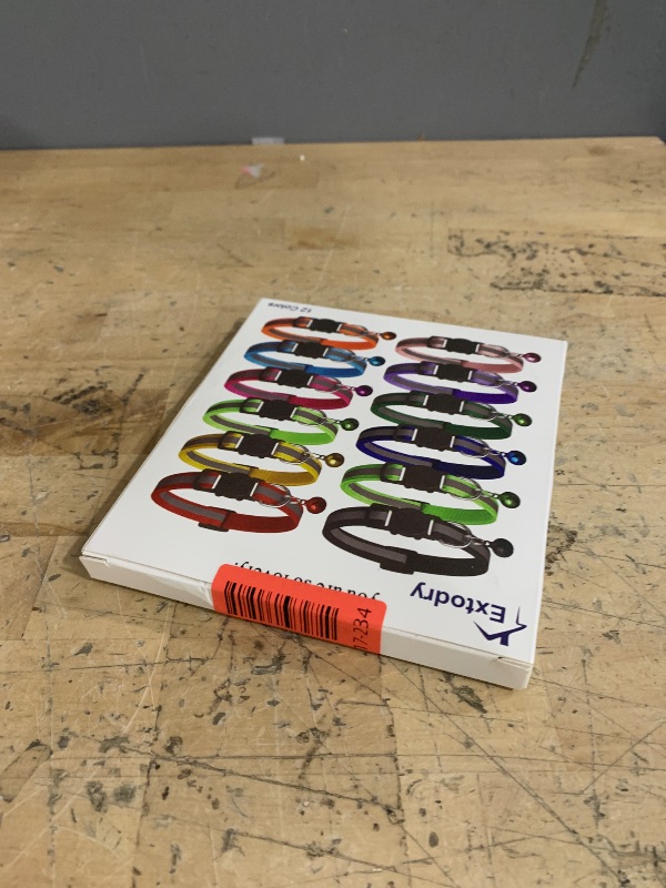 Photo 1 of 12 Pack Reflective-Breakaway Cat Collars with Bells,Safety Buckle Kitten Collar, with Name Tag, Adjustable,Ideal for Girl Cats Male Cats,Pet Supplies,Stuff,Accessories(12 Colors & 2 ID Tags)