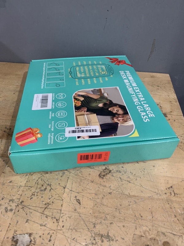 Photo 1 of 10X 30X 7 Inch Extra Large Magnifying Glass with Light and Stand, 5 Color Modes Magnifying Lamp Adjustable Lighting Level, Flexible Gooseneck Hands Free Reading Magnifier for Books Crafts Close Work