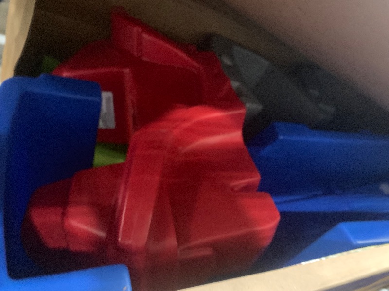 Photo 1 of ******************MISSING THE WHEELS TO THE CAR****************
Step2 Anniversary Edition Up & Down Roller Coaster Kids Ride On Toy, Push Car, Indoor/Outdoor Playset, Made of Durable Plastic, Max Weight 50 lbs., For Toddlers 2-5 Years Old, Multicolor