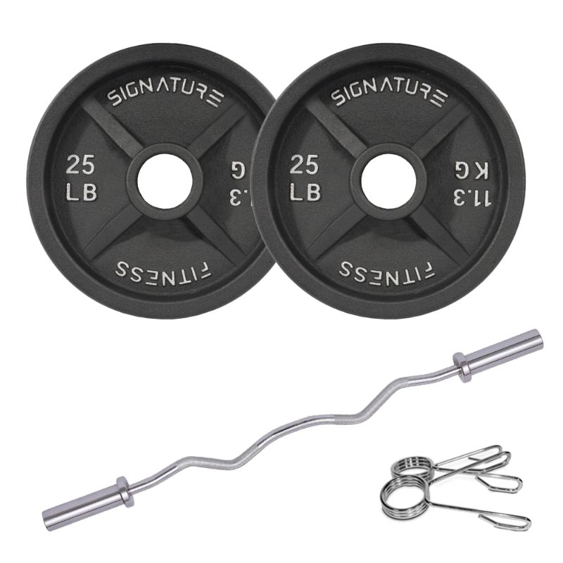 Photo 1 of *** CHECK COMMENTS****. SET OF 2 ESSENTIQALS WEIGHTS 50LBS 