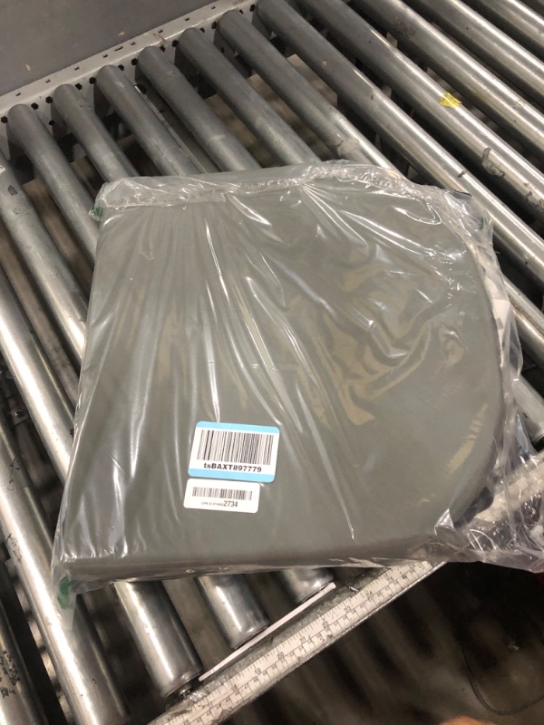 View 2 of ***Missing 2**downluxe Outdoor Chair Cushions Set of 4 for Patio Furniture, Water-Resistant Patio Chair Cushions with Ties, High Density Foam Outdoor Seat Cushion, 17" X 16" X 2", Dark Grey