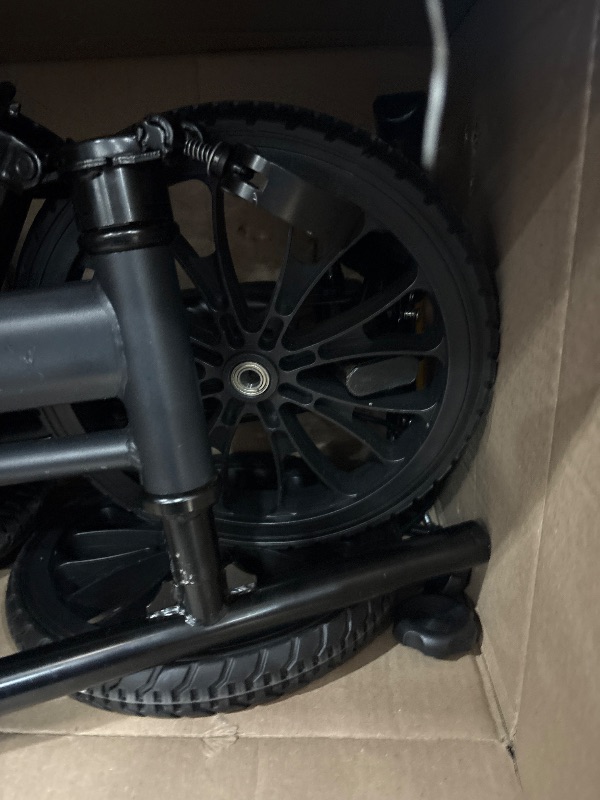 View 4 of ***********FOR PARTS ONLY- missing the knee pad rest and bag*************
VitaSophy All Terrain Knee Scooter with Disc Brake System, Steerable Knee Walker for Adults for Foot Surgery, Broken Ankle - Rover Scooter for Broken Foot Injured Leg Crutch (Black)