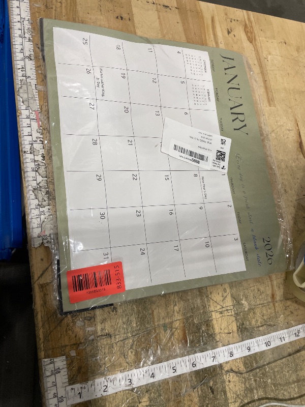 Photo 1 of 2026-2027 Magnetic Fridge Calendar, 18 Month Fridge Calendar Runs from January 2026 to June 2027 Magnetic Calendars for Refrigerator for Personal Planning and Organizing, Simple Style