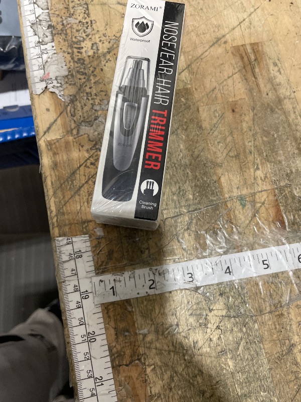 Photo 1 of **FACTORY SEALED**
Ear and Nose Hair Trimmer Clipper - 2025 Professional Painless Eyebrow & Facial Hair Trimmer for Men Women, Battery-Operated Trimmer with IPX7 Waterproof, Dual Edge Blades for Easy Cleansing Black