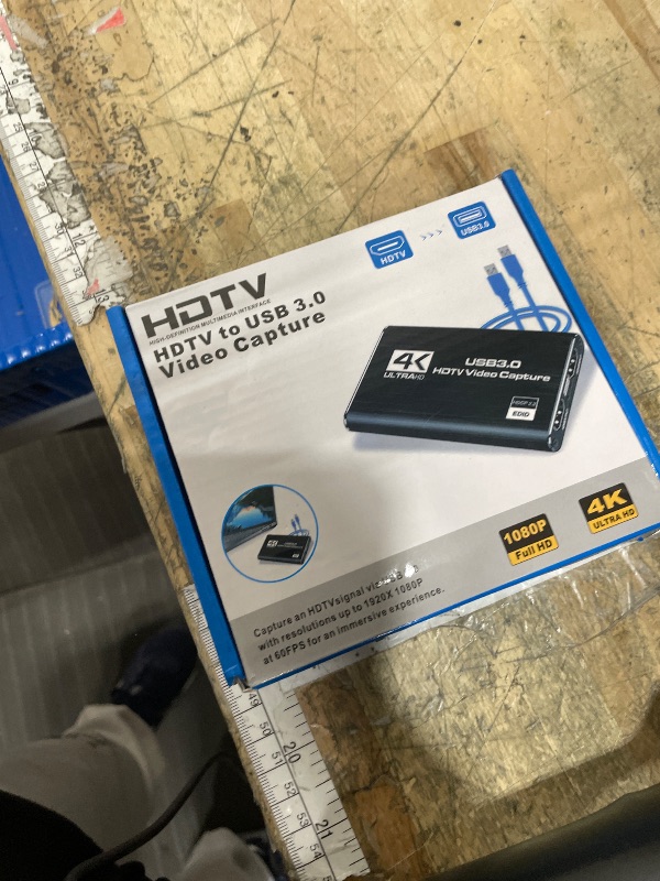 Photo 1 of **FACTORY SEALED** Newhope HDMI Capture Card for Streaming, Full HD 1080P 60FPS Capture USB 3.0 Game Audio Video Capture Card,for Streaming Camera/Xbox/PS4/PS5/Switch/PC