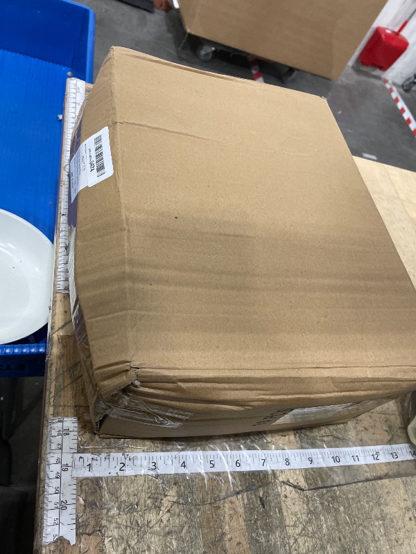 Photo 1 of 10 Pack White Cupcake Stand Set Plastic Dessert Table Display Set 4 Pcs 3 Tired Cupcake Stand Cookie Tray Rack Serving Tray Cake Display Tower and 6 Pcs Dessert Trays for Wedding Baby Shower Tea Party