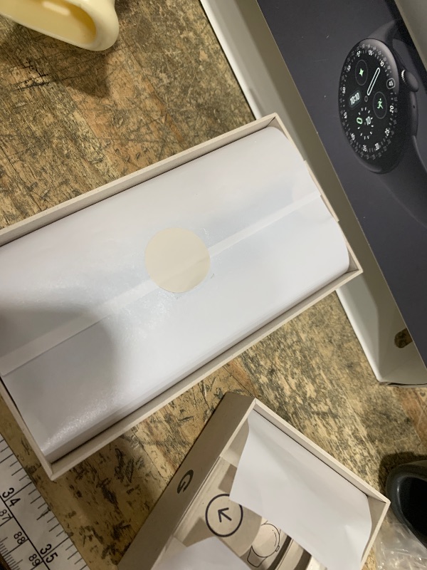 Photo 1 of **HAS ISSUES STAYING CONNECTED TO PIXEL DEVICES** Google Pixel Watch 4 (41mm) - Android Smartwatch - Heart Rate and Sleep Tracking - 30-Hour Battery - Fitness Tracking - Google AI - Matte Black Aluminum Case - Obsidian Active Band - LTE (2025 Model)