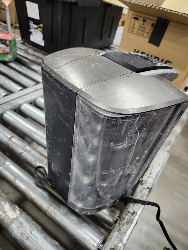 Photo 1 of **FACTORY SEALED** Keurig K-Elite Single Serve K-Cup Pod Coffee Maker, with Strength and Temperature Control, Iced Coffee Capability, 8 to 12oz Brew Size, Programmable, Brushed Slate