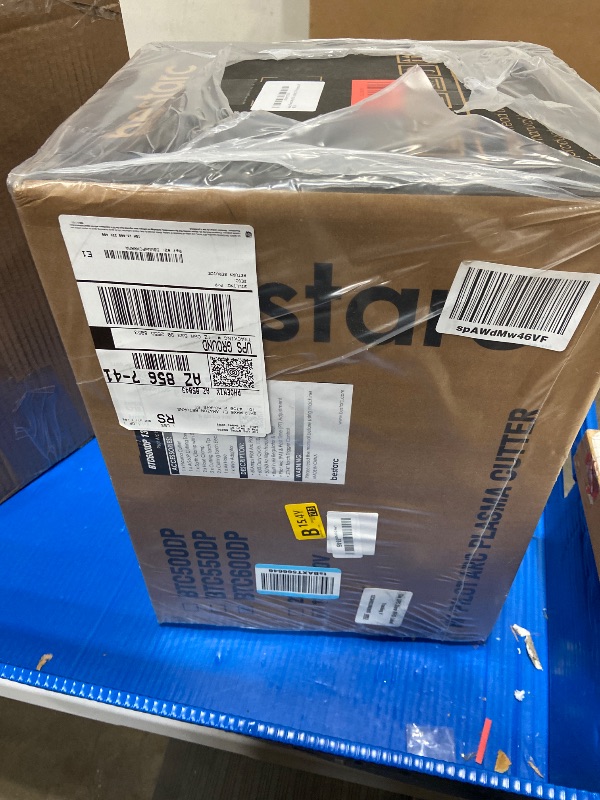 Photo 1 of **FACTORY SEALED** bestarc Plasma Cutter, [Pilot Arc][Large LED Display][Air Sensor] 60A bestarc Plasma Cutter Machine 110/220V Dual Voltage, 1/2 Inch Clean Cut 4/5 Inch Max Cut, Post Flow Mesh, 2T/4T for Beginners DIY