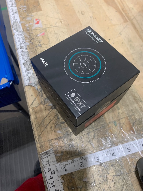 Photo 1 of **FACTORY SEALED** XLEADER SoundAngel Mate(2nd Gen) Pro Shower Speaker, Certified IPX7 Waterproof Bluetooth Speaker, 8W Crystal Sound & Rich Bass, 15H Playtime, with Suction Cup & Silicone Lanyard, Ideal Gifts, Silver