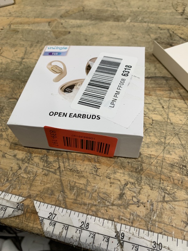 Photo 1 of 2026 Upgraded Open Ear Headphones,Over Ear Earbuds with Ergonomic Earhook,Bluetooth Headphones 6.0 with Smart Digital Display,80H Playtime,IPX7 Waterproof,Touch Control Operate Fit Cycling,Running