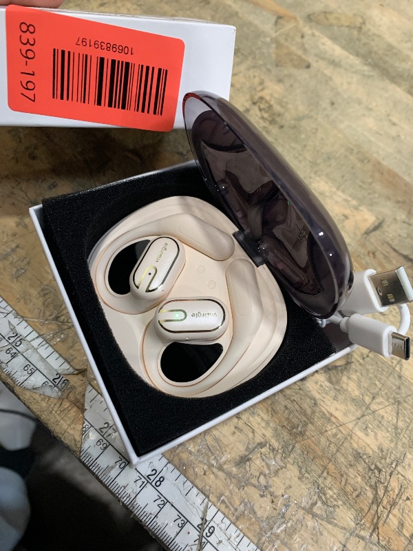 Photo 1 of 2026 Upgraded Open Ear Headphones,Over Ear Earbuds with Ergonomic Earhook,Bluetooth Headphones 6.0 with Smart Digital Display,80H Playtime,IPX7 Waterproof,Touch Control Operate Fit Cycling,Running