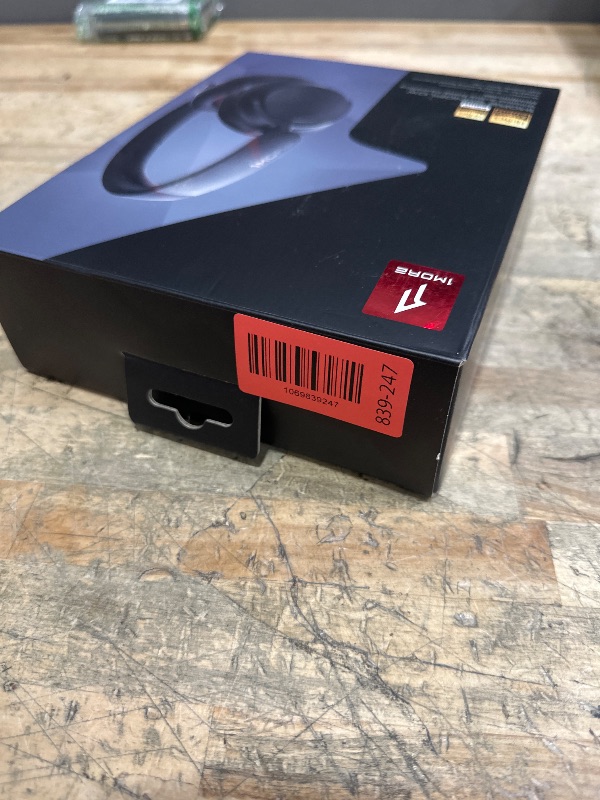 Photo 1 of 1MORE SonoFlow Active Noise Cancelling Headphones, Bluetooth Headphones with LDAC for Hi-Res Wireless Audio, 70H Playtime, Clear Calls, Preset EQ Via App, Black