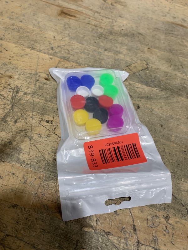 Photo 1 of 14 Pack 3ml Glass Vials Protective Vial Caps (7 Colors) Reusable Silicone Vial Caps Covers for 1ml 2ml 3ml 4ml Glass Vials, Weekly Organizer Set Vial Caps by BawnBox