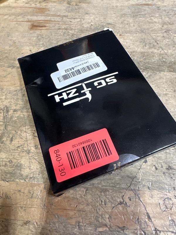 Photo 1 of 1/4-20 x 1-1/4" 20Pcs Flat Head Hex Socket Cap Screws Bolts Barrel Nuts Kit, 304 Stainless Steel 18-8, Full Thread, Black Oxide by SG TZH (with Hex Spanner)