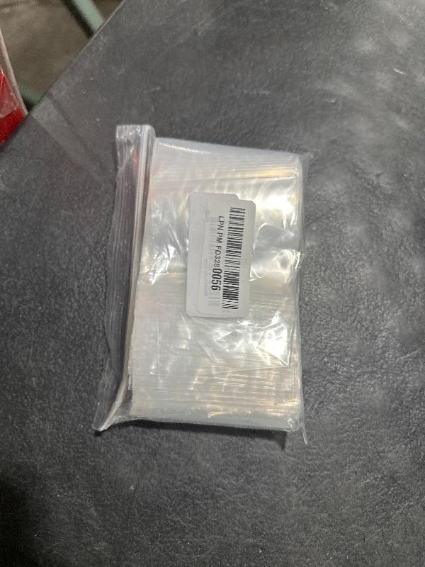 Photo 1 of 100 Count - 3" x 4" Small Zip Bags with Vent Hole, 2 Mil Thick, Reclosable Poly Zipper Baggies for Packaging Clothing & Apparel, Jewelry, Light Tools or Food Items that need ventilation - GPI