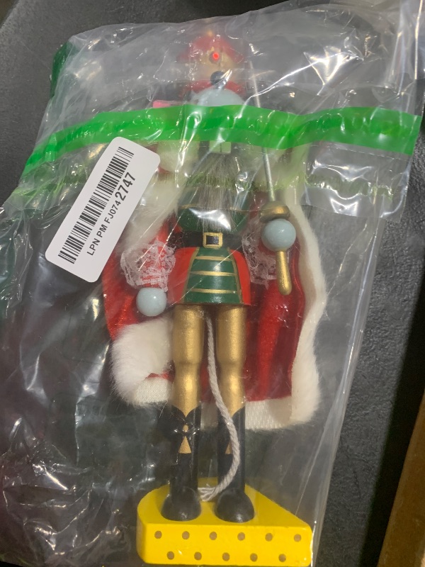 Photo 1 of Clever Creations Mouse King 10 Inch Traditional Wooden Nutcracker, Festive Christmas Décor for Shelves and Tables