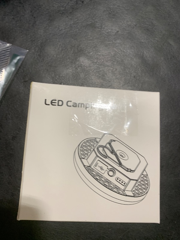 Photo 1 of 10000mAh Rechargeable Hanging Tent Light with Magnet, Portable 30W 4000LM LED 3 Color Lighting Modes Camping Lantern, IPX5 Waterproof LED Flashlight for Emergency & Gift