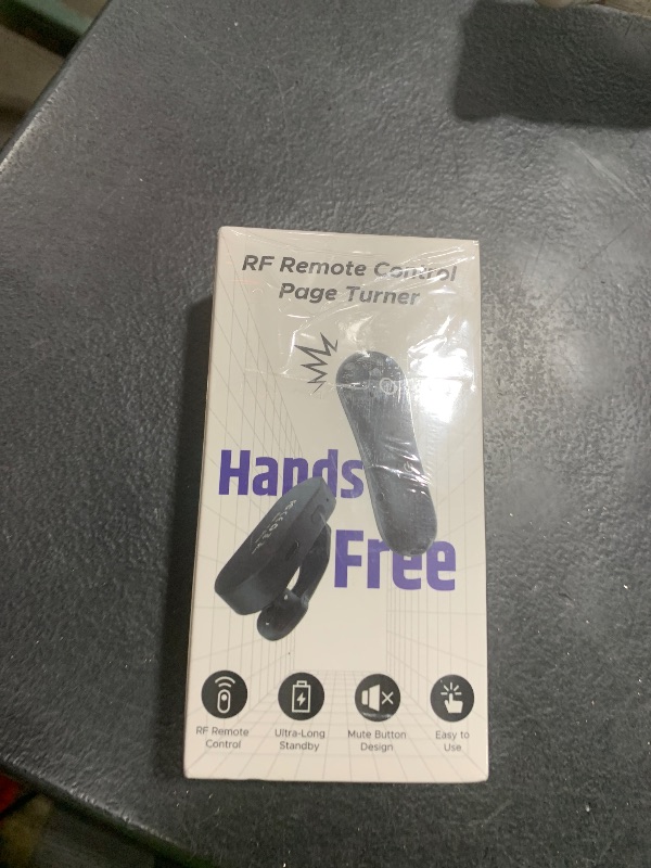 Photo 1 of [#1 Fit for Thick Case] Remote Control Page Turner for Kindle Paperwhite Oasis Kobo, Kindle Accessories Clicker with Case-Fit Clip, Reading Novels/Comics for iPhone iPad Android Tablet Samsung -Black