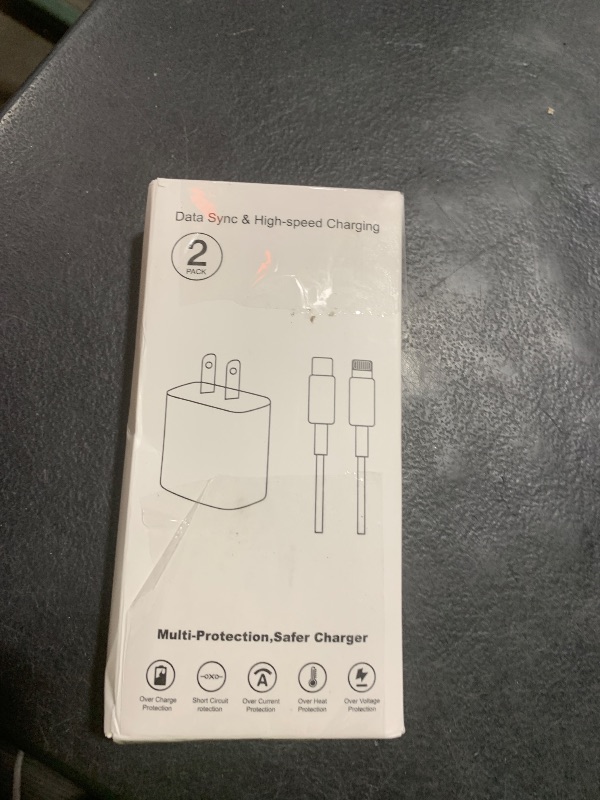 Photo 1 of [Apple MFi Certified]10FT Fast iPhone Charger,Extra Long Apple Charger Fast Charging 2Pack USB C Charger Block Plug + 10Foot Lightning Cable Cord for iPhone 14/Pro/Pro Max/Plus/13/12/11/XS/XR/X/SE2022