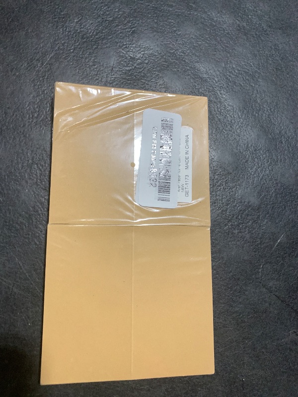 Photo 1 of 100 PCS Kraft Place Cards, Small Tent Cards with Green Plant Design Delicate Seating Cards Blank Name Cards Escort Cards for Wedding, Table, Dinner Parties, Receptions (2” x 3.5”, Greenery Design)