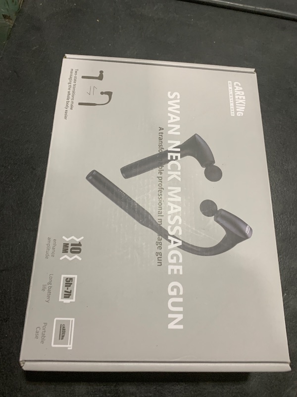 Photo 1 of **INCOMPLETE** CAREKING 2-in-1 Detachable Muscle Massage Gun Deep Tissue with 20'' Extension Handle, Back and Neck Massager for Pain Relief, Handheld Massager for Shoulder Lower Back Leg Waist, FSA-HSA Eligible