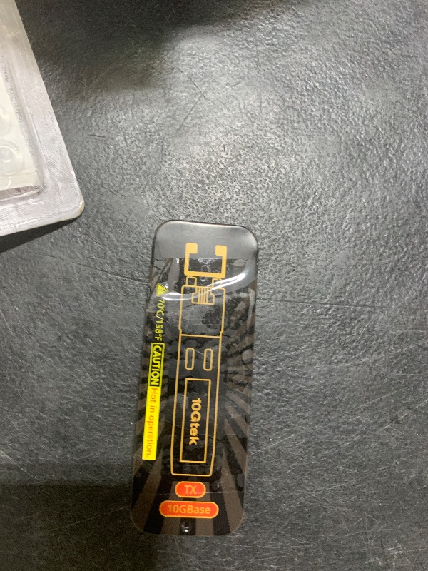 Photo 1 of 10Gtek SFP+ to RJ45 1.25/2.5/5/10G-T CAT.6a Copper Transceiver, Auto-Negotiation SFP+ Ethernet Module for Cisco SFP-10G-T-X, Ubiquiti UniFi UF-RJ45-10G, Netgear AXM765 and More, up to 30-Meter