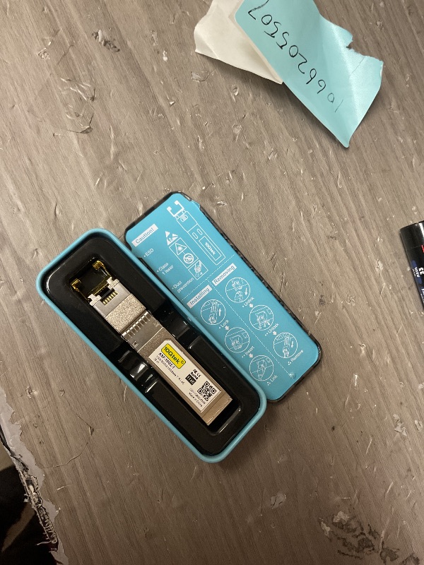Photo 1 of 10Gtek SFP+ to RJ45 1.25/2.5/5/10G-T CAT.6a Copper Transceiver, Auto-Negotiation SFP+ Ethernet Module for Cisco SFP-10G-T-X, Ubiquiti UniFi UF-RJ45-10G, Netgear AXM765 and More, up to 30-Meter