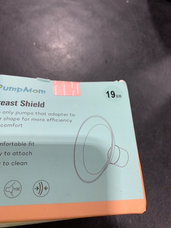 Photo 1 of 19mm Oval Flanges Shields Compatible with Medela Pumps, Replacement Parts for Pump in Style, Symphony, Swing Maxi, Harmony and Personalfit Flex–Breast Pump Accessories