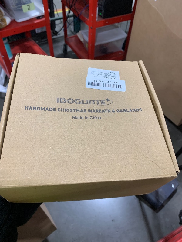 Photo 1 of 6.4ft Smokey Christmas Garland with Lights, Prelit Natual Rustic Cedar Pine Garland with Pine Cones for Home New Year, Mantle, Fireplace, Indoor Outdoor Decoration Simple Garland