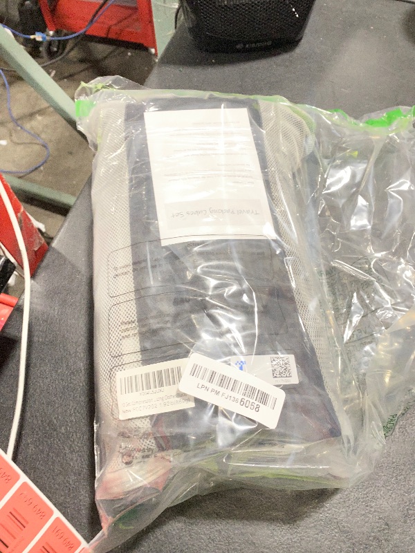 Photo 1 of 10 Set Compression Packing Cubes for Travel Essentials,Compressible Expandable Packing Cubes for Suitcase,OlarHike Luggage Organizer Bags for Travel,Handy Helper for Organizing Clothes(Black)