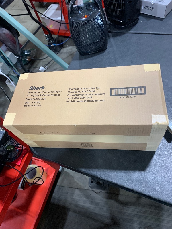 Photo 1 of Shark FlexStyle Air Styling & Drying System, Powerful Hair Dryer Brush & Multi-Styler with Auto-Wrap Curlers, Diffuser, Paddle Brush, Round Brush, Concentrator Attachment, Black Cherry, HD457CR