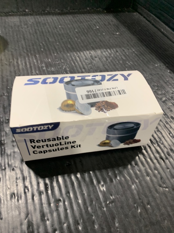 Photo 1 of *INCOMPLETE** Reusable Pods Kit for Nespresso Vertuo, Refillable Coffee Pods with 100pcs Aluminum Covers Foil Seals Lids for VertuoLine Capsules, Compatible for VertuoPlus Espresso Machine (Pods not included)