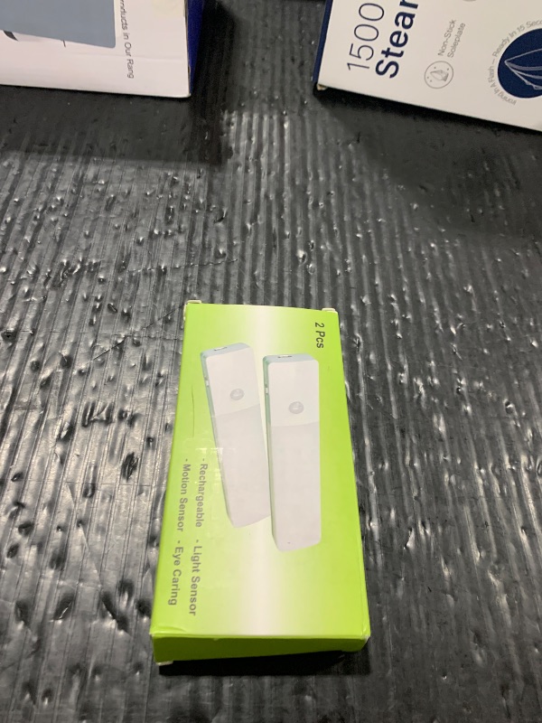 Photo 1 of XINGYUNTREE Under Cabinet Lights,LED Rechargeable Battery Operated Motion Sensor Magnetic Light Indoor,Motion Sensor Closet Lights, Wireless for Kitchen, Stairs? 2 Pack ?